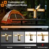 13200mAh Rechargeable Solar Work Light with Folding Stand and Carrying