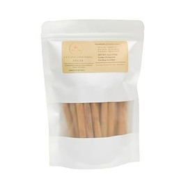 Ceylon Soul Pure Ceylon Cinnamon Quills, 4oz -5 Inch Cut Cinnamon Spice from Sri Lanka, True Cinnamon - Cinnamomum Verum