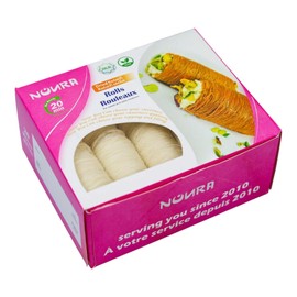 Noura Dried Kataifi Pastry Rolls, Pack of 20, Ready in 20 Minutes