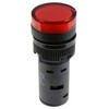 Red 16mm LED Pilot Indicator Light Panel Mount 230V