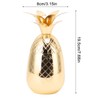 Cocktail Shaker Pineapple Shape Stainless Steel Polished Smooth Surface 500ml