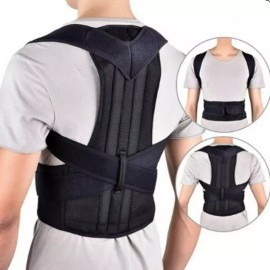 Gurubak 거북 목 바른자세교정기 굽은 등 어깨 척추 바른자세 교정 밴드 벨트 교정기 [S] Turtle Neck Posture Corrector for Curved Back Shoulders Spine Corrective Band Belt [S]