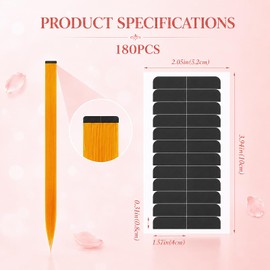 CNCBO 180pcs Hair Extension Tape, Double Sided Tape for Hair Extensions