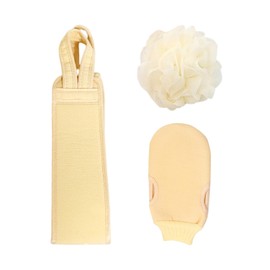 3 Pieces Of Bath Tools, Bath Products, Body Cleaning Tools, Skin Care Accessories, Bathroom Accessories