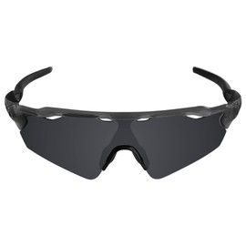 Galvanic Replacement Lenses for Oakley Radar EV Path OO9208 Sunglasses - Black Polarized