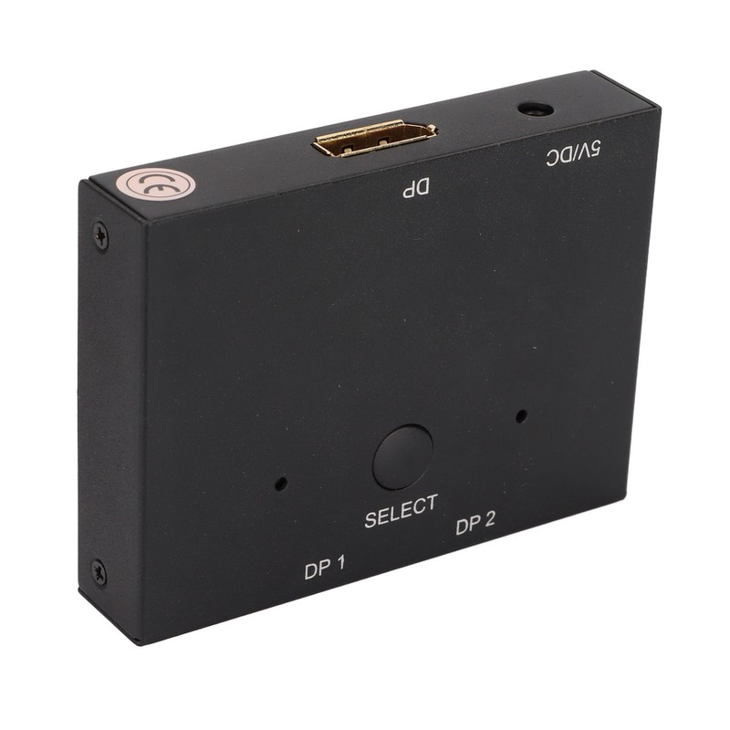 Displayport Splitter Bidirectional DP Switch Aluminium Alloy Displayport Switcher 8K