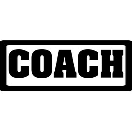 SEC Apparel Coach Iron On Patches for Clothing Patch Decal Transfer Letters