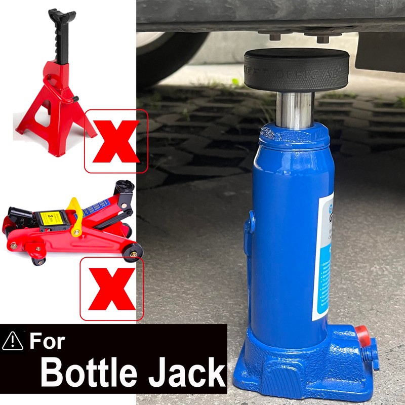 Rubber Bottle Style Anti-slip Adapter Pad with Jacking Slot Lifting