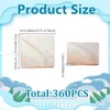 GOMAKERER Pack of 360 Mosaic Tiles Made of Natural Shells