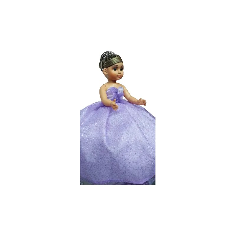 Muñeca Quinceañera Xv 15 Lacio Lila Gl 2