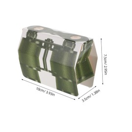 Abaodam 10pcs Telescope Portable Cardboard Binoculars for Outdoor Exploration DIY Assembly Educational Fun for Bird Watching Camping and Birthday Party Favors