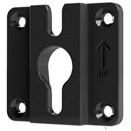 MS1638BLK Outdoor Quick Disconnect Wall Plate TV Mounts, Easy On/Off (Replaces MS1066BLK)