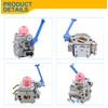 FitBest 128LD Carburetor Kit for Husqvarna 128LD 128C 128L 128R