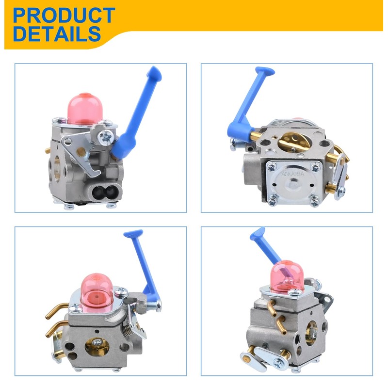FitBest 128LD Carburetor Kit for Husqvarna 128LD 128C 128L 128R