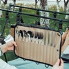 Cutlery Camping Storage Camping Supplies Portable Case Cutlery Heating Supplies portable olive green