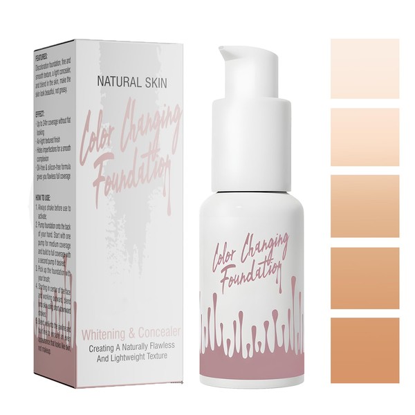 Foundation Colour Changing, Primer Makeup, Make Up Foundation, Colour-Changing Foundation,