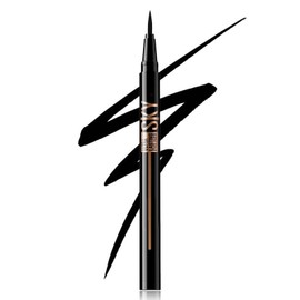 Apooliy Waterproof Liquid Eyeliner Black Eye Liner Smooth Makeup Pen Long-Lasting Smudgeproof Eyebrow Pen