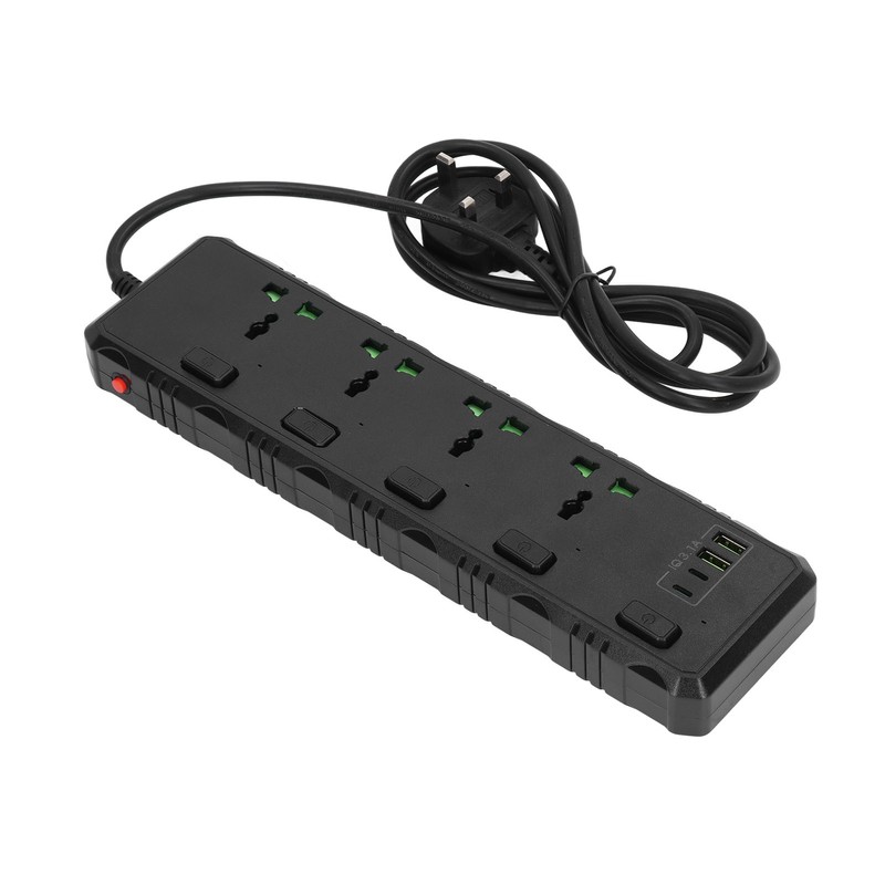 Power Strip Multifunction Universal USB PD PD Interface 110‑265V for