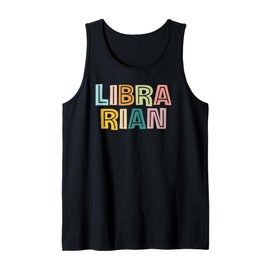 School Librarian, Gift for Library Day, Teacher Appreciation Tank Top