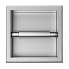 Bernkot Flush-Mounted Stainless Steel Toilet Roll Holder for Bathroom Holder,