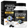 Ethiopian Black Seed Oil Softgels with Oregano Oil 2-in-1 Formula,120