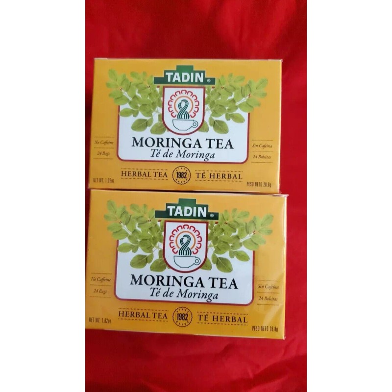 TADIN 2 PACK MORINGA TADIN TEA (48 BAGS) TE DE