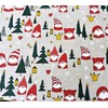 A Pair of Linen Cotton Christmas Tea Towels Kitchen Towels