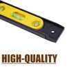 Torpedo Spirit Level, 3 Bubble 45°,90°,180°, Leveller with Vertical Horizontal