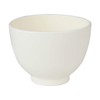 Mild Rubber Bowl (Medium) Diameter 3.9 inches (10 cm), White