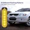 8-Pack 6 LED Amber Strobe Lights Vehicles Trucks Emergency Strobe