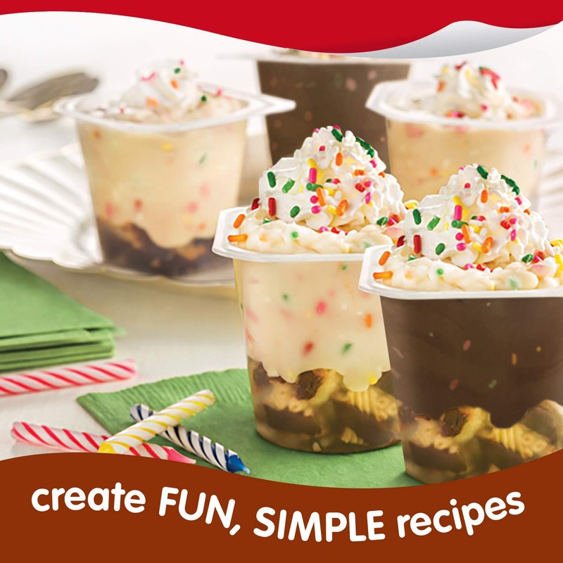 Snack Pack Chocolate and Vanilla Pudding Cups Family Pack, 12