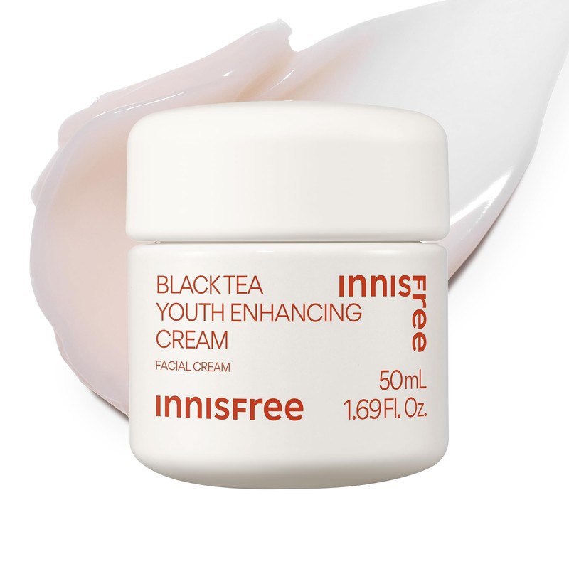 innisfree Youth Enhancing Cream with Black Tea Hyaluronic Acid Face
