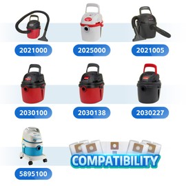 3 PCS Preferential Set 1-1.5 Gallon Vac bags, ALYYDBG Type A 90667 9066700 9066733 Disposable Collection Bags