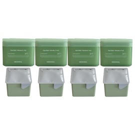 Mediheal Tea Tree Trouble Pads 100 Sheets + 4 Packs of 100 Sheets (Refill) / Circle / 메디힐 티트리 트러블 패드 100매 + 100매(리필) 4개  써클