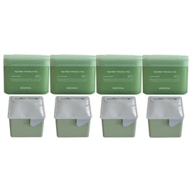 Mediheal Tea Tree Trouble Pads 100 Sheets + 4 Packs of 100 Sheets (Refill) / Circle / 메디힐 티트리 트러블 패드 100매 + 100매(리필) 4개  써클