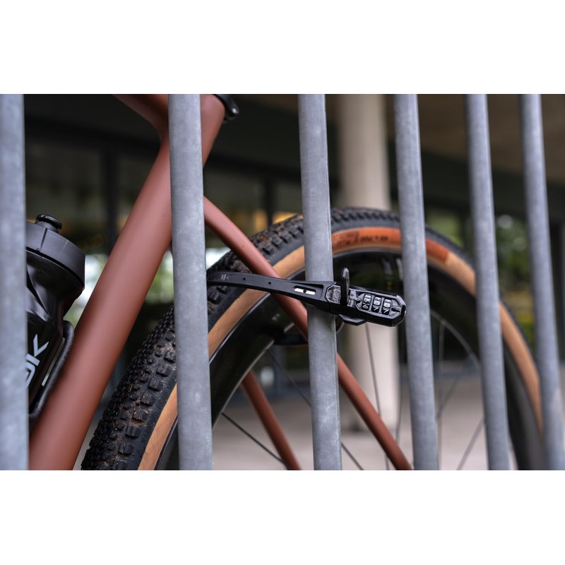 Hiplok Z LOK COMBO Bike Lock/Motorbike Helmet Lock - Black.