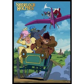 Wooden Laminated Board Studio Ghibli Sherlock Holmes (Sherlock vs Moriarty)