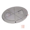 LOYALHEARTDY Marine Grade Stainless Steel Boat Deck Plate Hatch, 6"