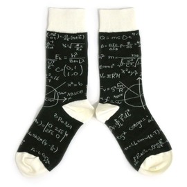 Ladies Physics Maths Equation Blackboard Socks 4-8 UK / 37-42 Eur / 6-10 US