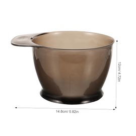 OATIPHO 1 Set Hair Dyeing Tool Hair Coloring Mixing Bowl and Brush Kit for Professional Salon DIY Use Thickened Bowl for Mixing and Creams Includes and Applicator