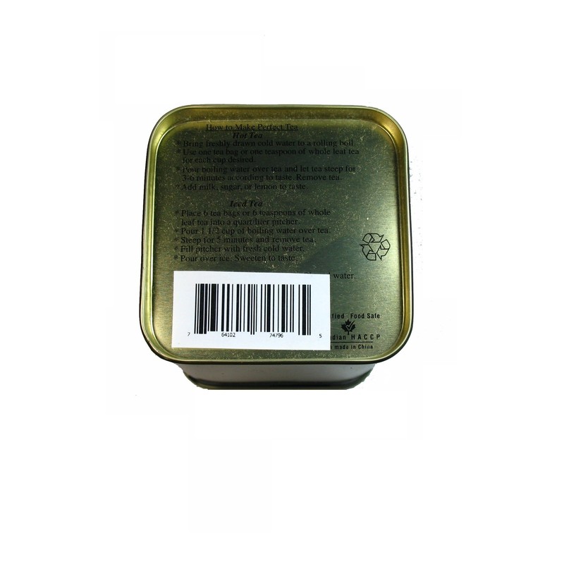 tea (Organic Darjeeling (TGFOP) Tea 3.50 oz in tea tin)