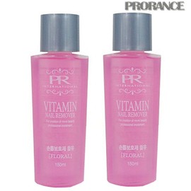 Prorance Vitamin Nail Remover 150ml Floral, 2 pcs / 프로랑스 비타민 네일 리무버 150ml 후로랄, 2개
