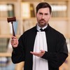 Judge Gavel Prop | Judge Costume Accessory | Judge Hammer