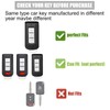 Gematay for Mitsubishi Key Fob Cover with Keychain Lanyard, Key