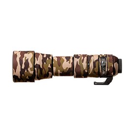 easyCover - Lens Oak - Lens protector - Protection for your camera lens - Sigma 150-600mm F5-6.3 DG OS HSM Sport, Brown Camouflage, Contemporary