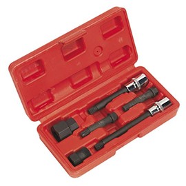 Sealey SX400 Alternator Freewheel Pulley Removal, Red, Set of 6