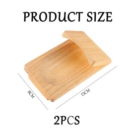 2 Piece Oyster Shucking Tools, Kitchen Tools, Wooden Shucking Tools, Portable Shucking Tools