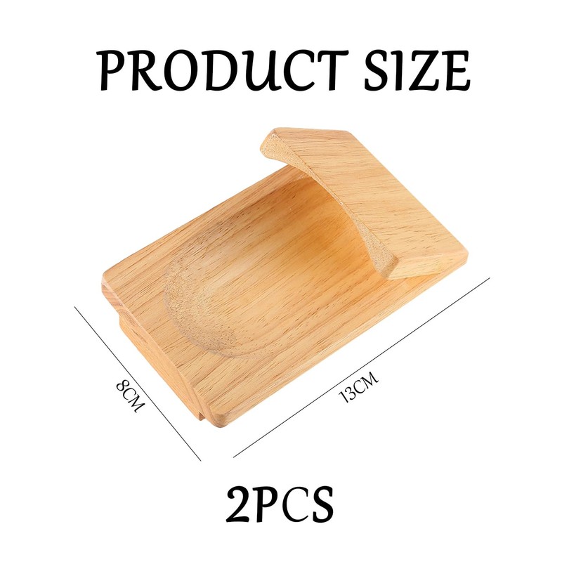 2 Piece Oyster Shucking Tools, Kitchen Tools, Wooden Shucking Tools,