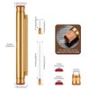 CIGARLOONG Cigar Tube Portable 5-in-1 with Double Size Cigar Punch