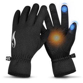 ATERCEL Gloves for Women Cold Weather, Winter Gloves Men,Touch Screen Warm Waterproof Gloves for Cycling, Running, Driving, Skiing